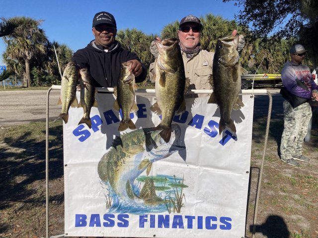 2: Mike Calloway and William Flood with 21.65 pounds on Lake Kissimmee 01/30/2022