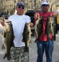 Hinman/Lee with 17.94 for 1st at Lake Cypress on 2015-02-22