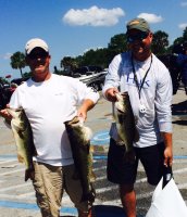 2016-04-24 Krik & Mark Williams With 20.66 for 1st and Big Bass at Garcia